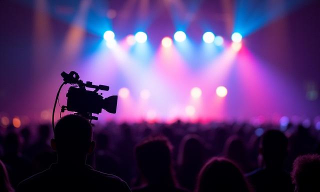 Cobertura audiovisual concierto